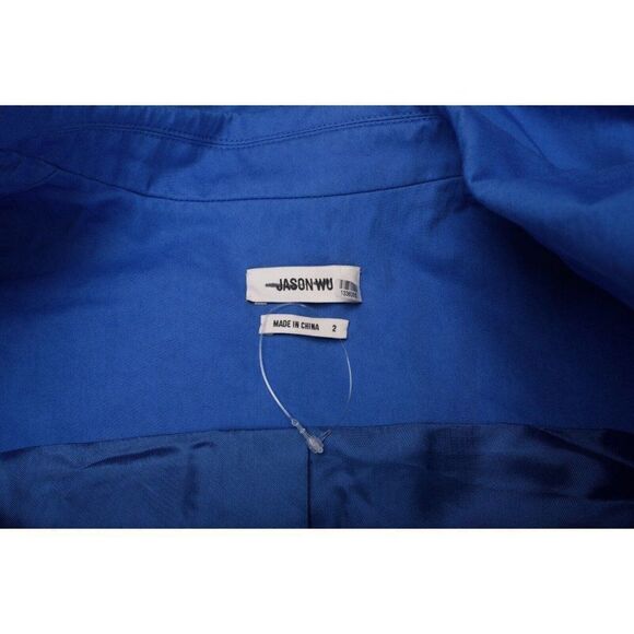 Jason Wu Womens Blazer Vest Sz 2 Blue NWOT - Picture 6 of 6